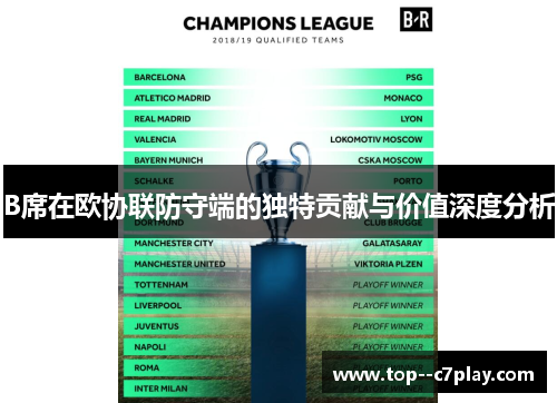 B席在欧协联防守端的独特贡献与价值深度分析